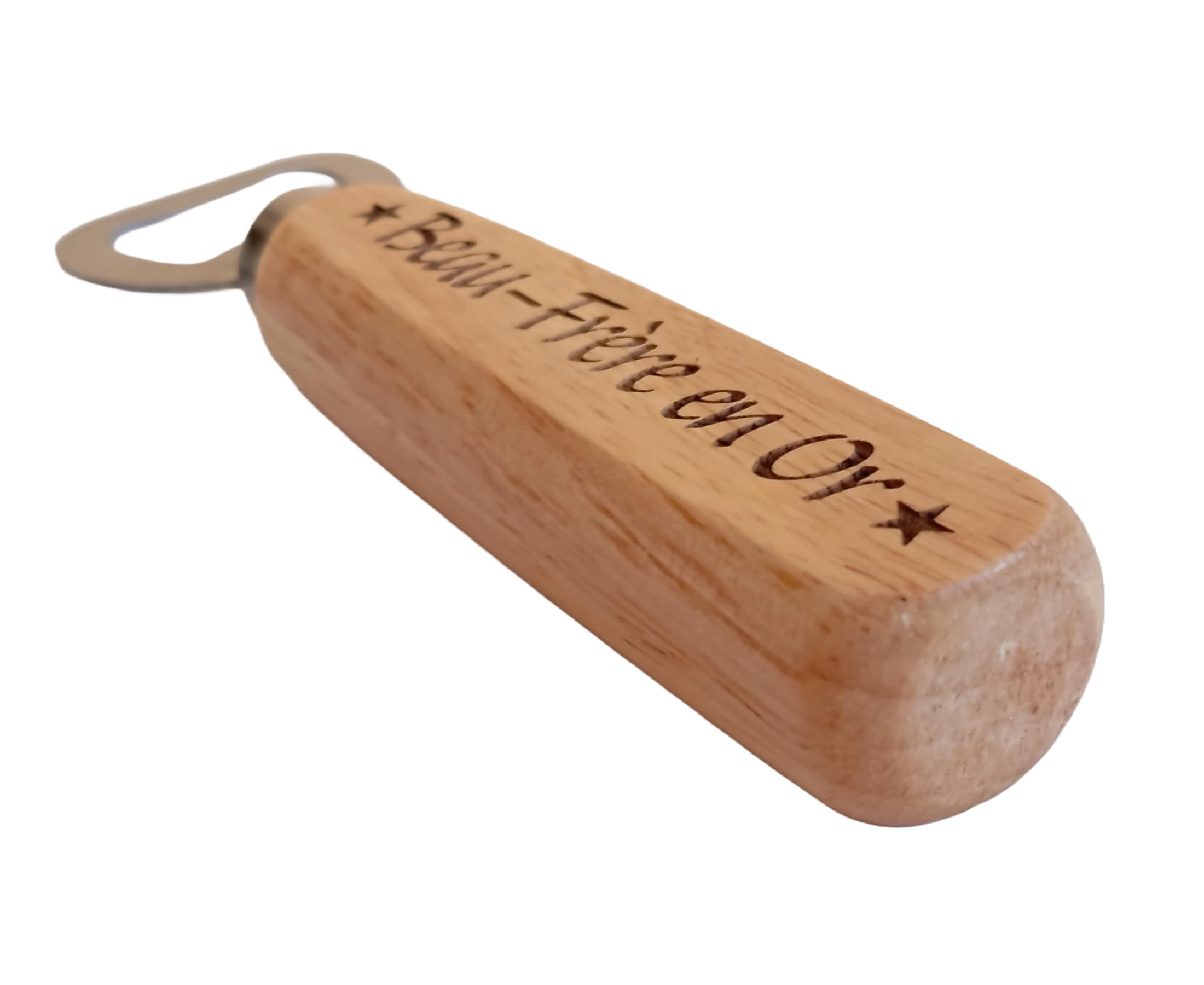 Porte-clés Personnalisé 'Beau Frère' En Acier Inoxydable - Ouvre-bouteille Inclus - Cadeau D'anniversaire Original Pour Frère - 6