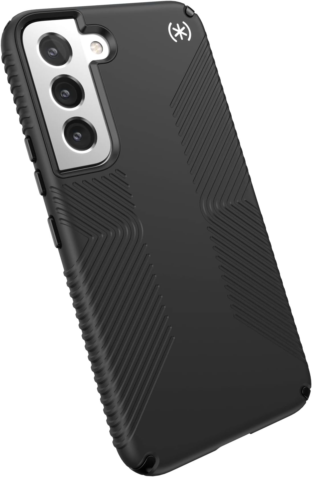 Products Presidio2 Grip Samsung Galaxy S22 Case, Raised bezel, Black/Black/White