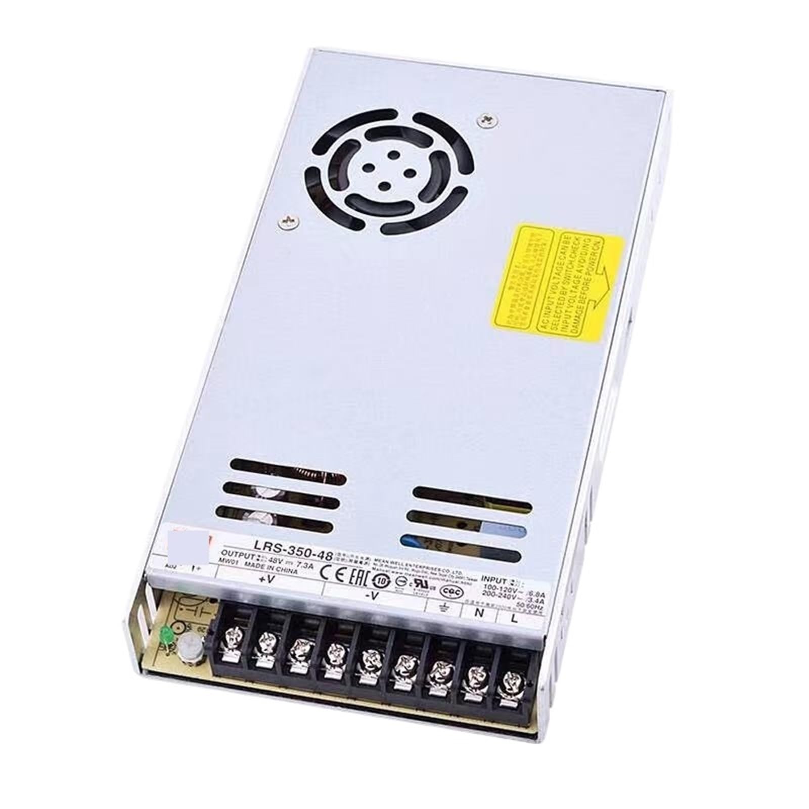 MGIMGFKZD 1pcs LRS-350-48 48V 7.3A 350.4W Single Output Switching Power Supply AC-DC