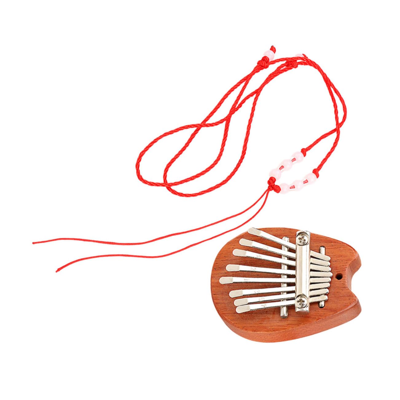 HANABASS Practical 8-note Portable Kalimba Mini Thumb Piano for Beginners Home Music Instrument
