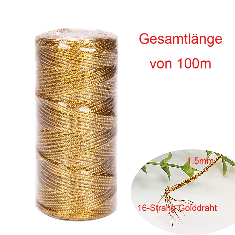 Koord metallic 1,5 mm - goud - 650022 - De Stoffenkraam > Bestel uw