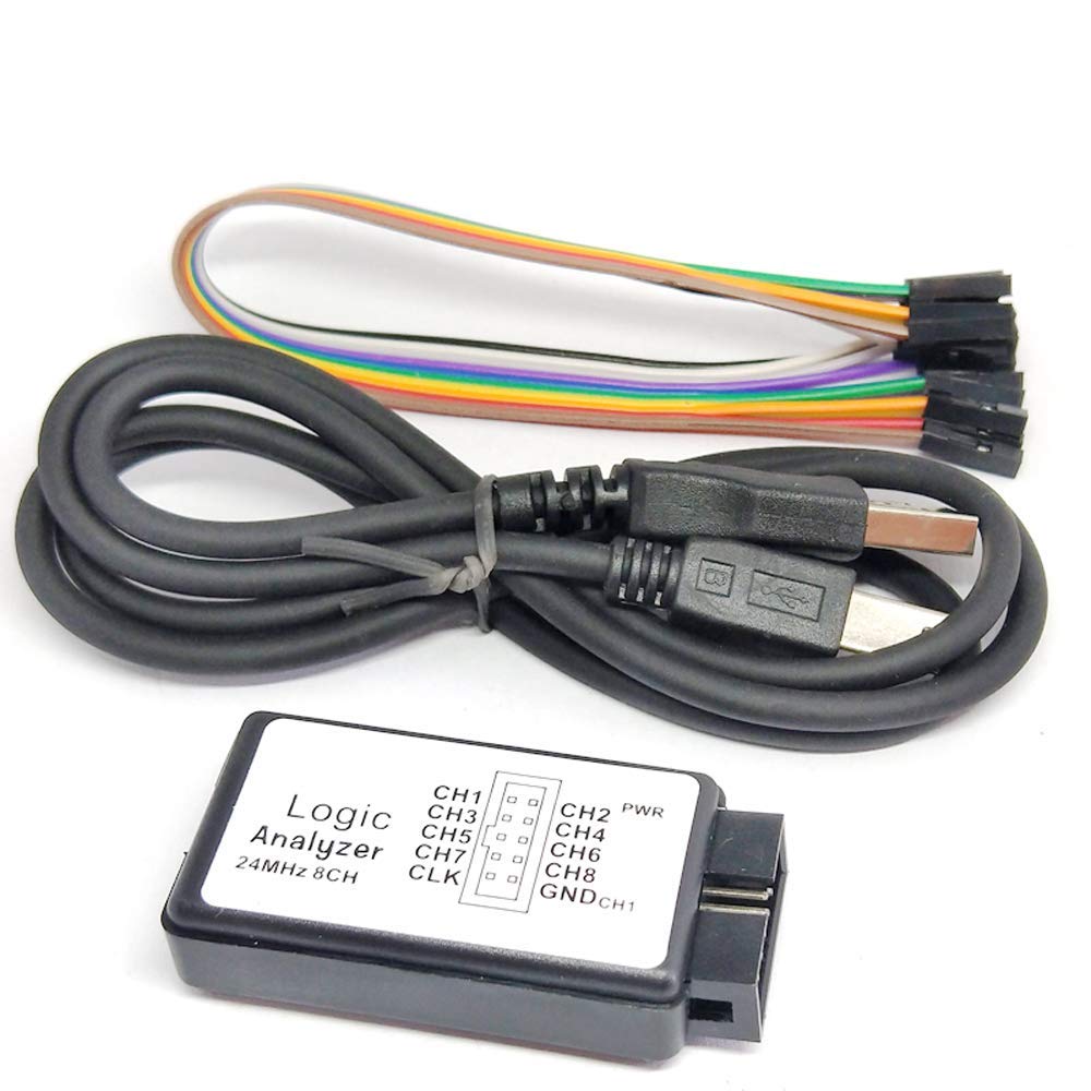 ROBODUINO USB Logic Analyser 24M 8 CH Channels Saleae Compatible (B0DCPXTVMV) Amazon Price History, Amazon Price Tracker