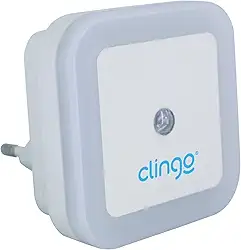 LUMINARIA LED COM SENSOR SQUARE, Clingo, Branco