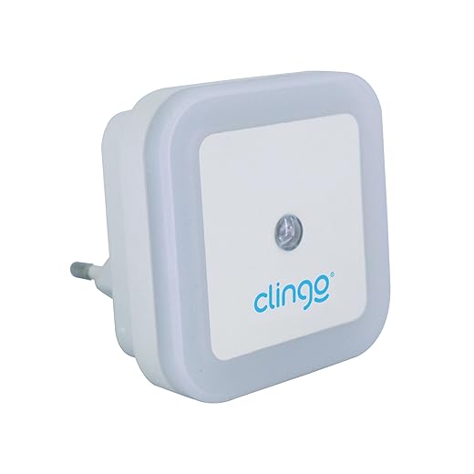 LUMINARIA LED COM SENSOR SQUARE, Clingo, Branco