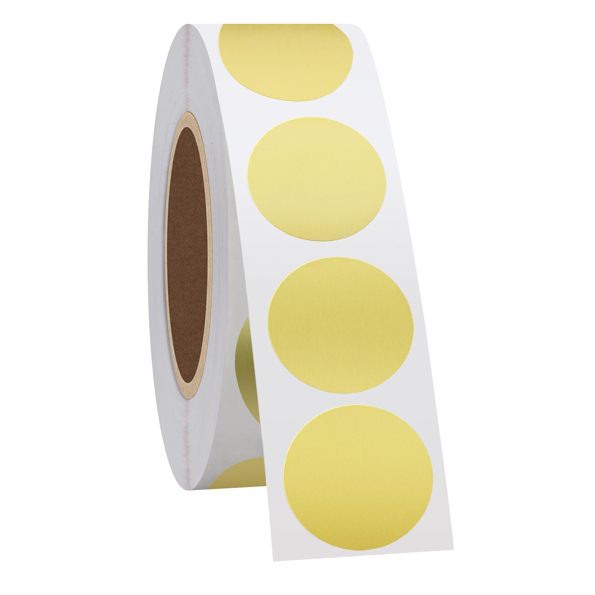 Hycodest 19mm Circle Coloured Stickers Sticky Dots Color Coding Labels 1000 Tiny Stickers (Gold, 0.75 inch) โ image 1
