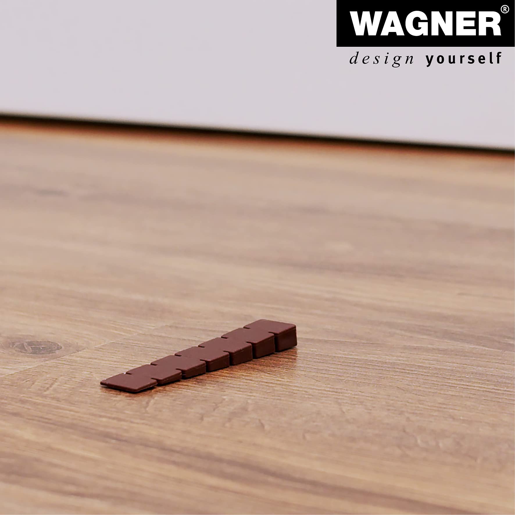 Wagner Door Wedge/Doorstop CUTSTICK 9pcs. Set, 75 x 7 mm, Brown Wedge Made of high Class Synthetics - Image 4