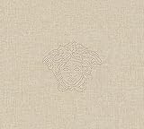 A.S. Création VERSACE WALLPAPER Vliestapete Medusa Luxustapete Designpanel 3,30 m x 0,70 m creme metallic Made in Germany 329502 32950-2