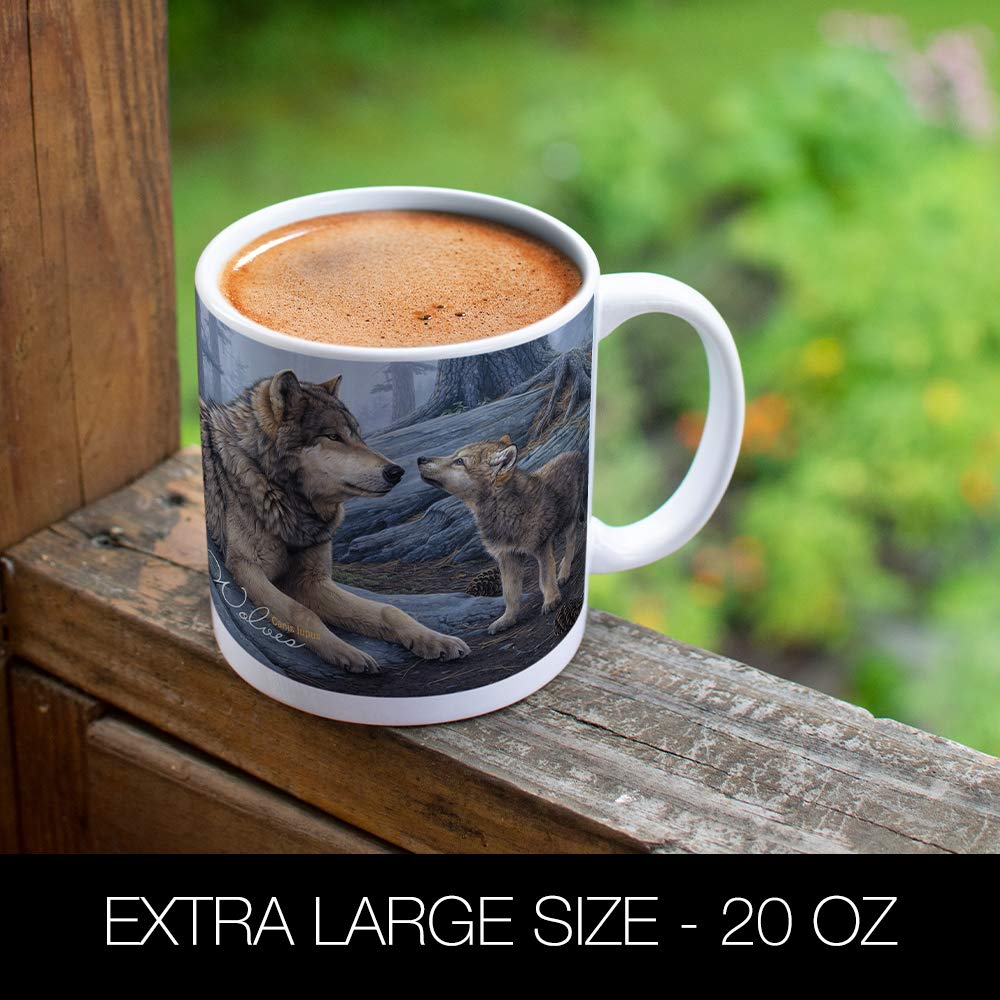 Tree-Free Greetings 20 Oz Coffee Mug, 1 Count (Pack of 1), Multicolor