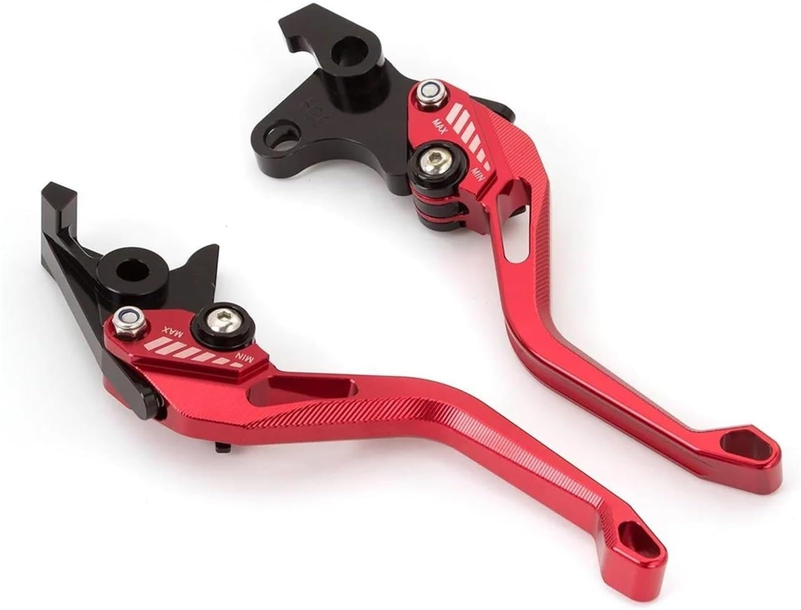 WXSSH Motorcycle Clutch Brake Lever Motorcycle Brake Clutch Lever for CBR650F for CB650F for CB650R for CBR650R CB CBR(Red Lever)