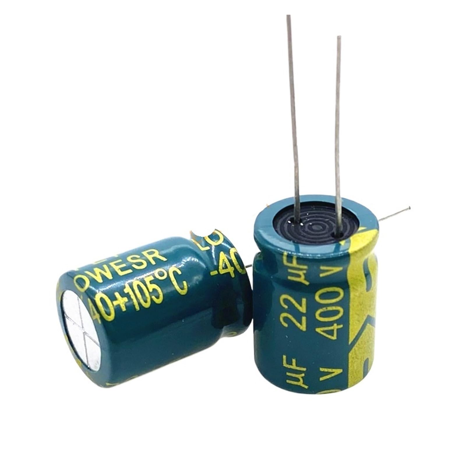 AARTERZZA 5pcs/lot 400V22UF high Frequency Low impedance 400V 22UF Aluminum electrolytic Capacitor Size 10 * 17 T22 20%