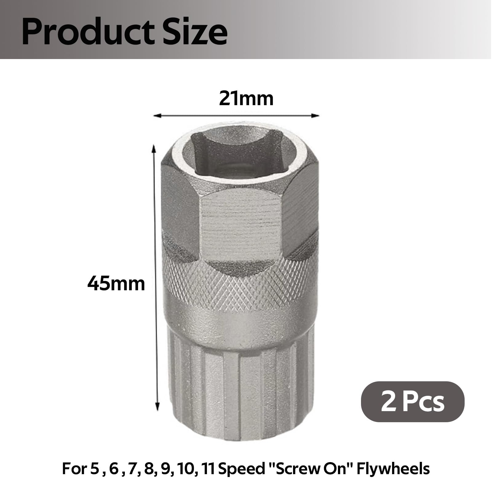 TOOPRE Mountain Bike Freewheel Removal Wrench Tool Bicycle Cassette