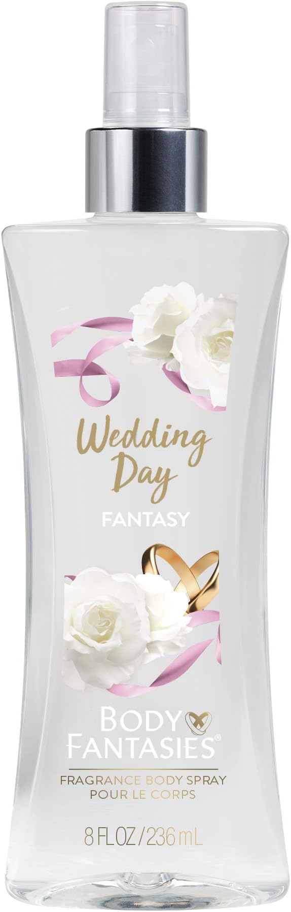 Body Fantasies Signature Body Mist for Women Wedding Day Fragrance 236ml | Long Lasting Body Spray and Perfume | No Gas (389014766661)