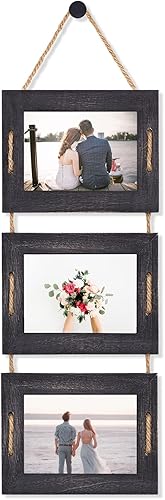 Miniatura 1 de DLQuarts - Juego de 3 marcos para collage de fotos, de 13 x 18 cm, varias opciones de color