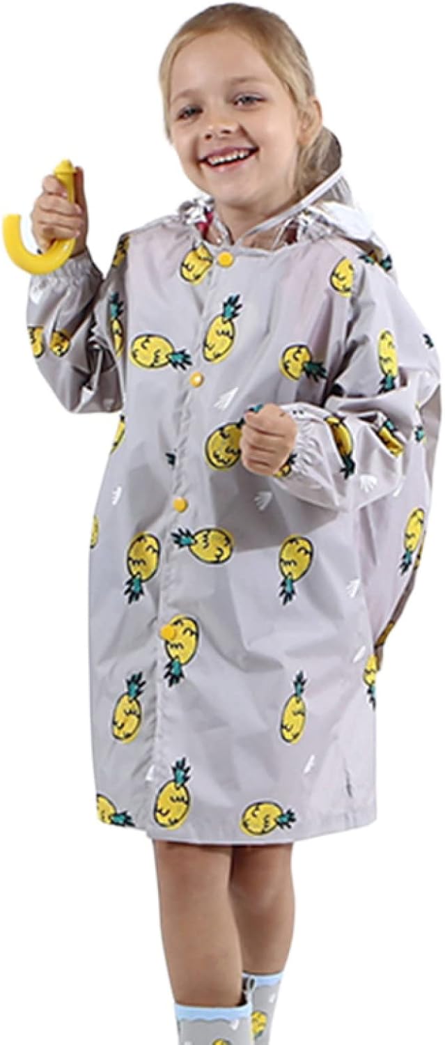 工場直送POTECHINO(ポテチーノ) ひまわり模様のレインコート(カッパ