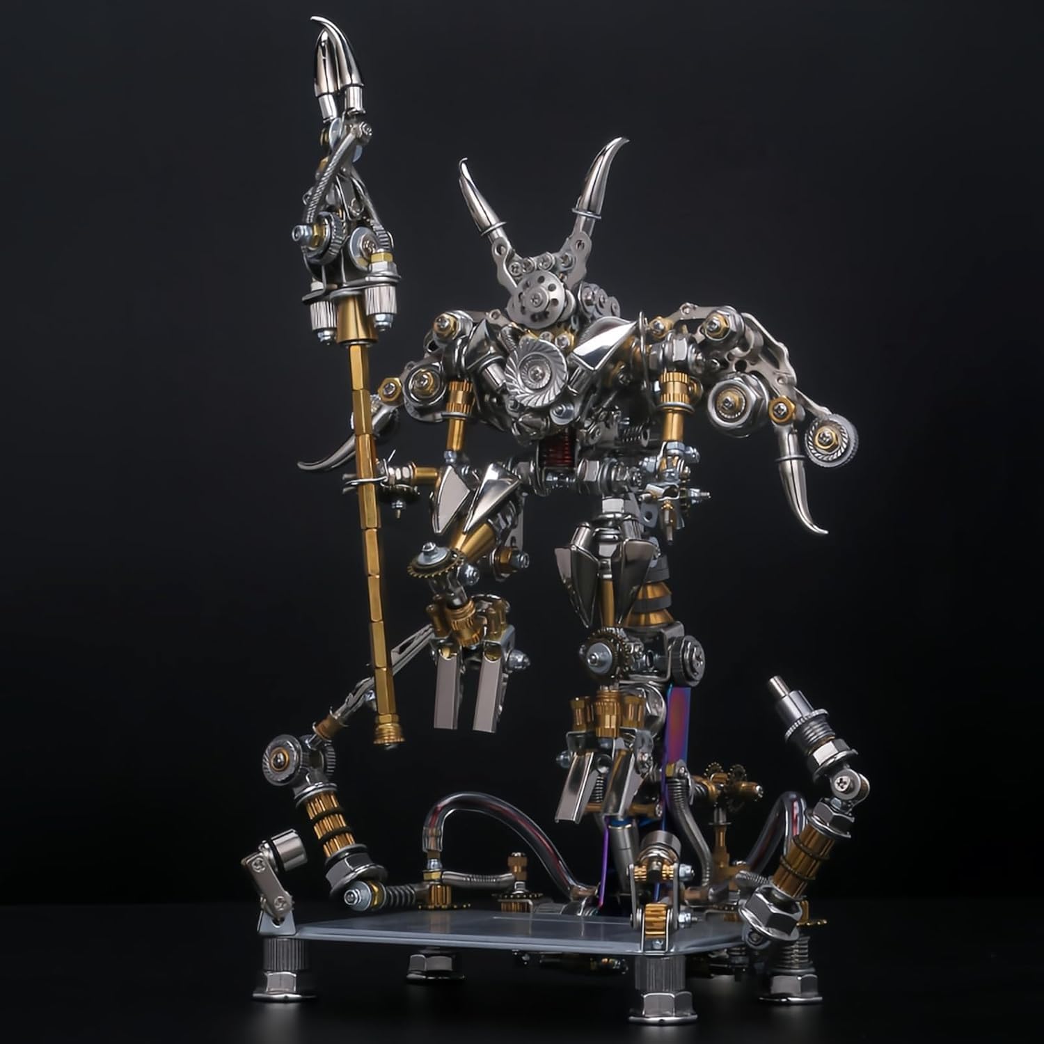 Model 3D puzzli metalowych dla dorosłych, mechaniczny zestaw modeli metalowych z serii Three Kingdoms, łamigłówka DIY, zabawne kreatywne ozdoby, prezenty dla kobiet i mężczyzn.(365 PCS)