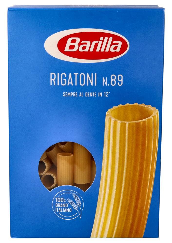 Barilla Pasta Rigatoni Durum Wheat, 500Gram, Italy
