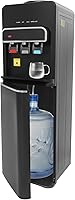 Vista 1 de Dispensador de enfriador de agua de carga inferior, dispensador de agua para botella de 5 galones, 3 ajustes de temperatura, dispensador de agua