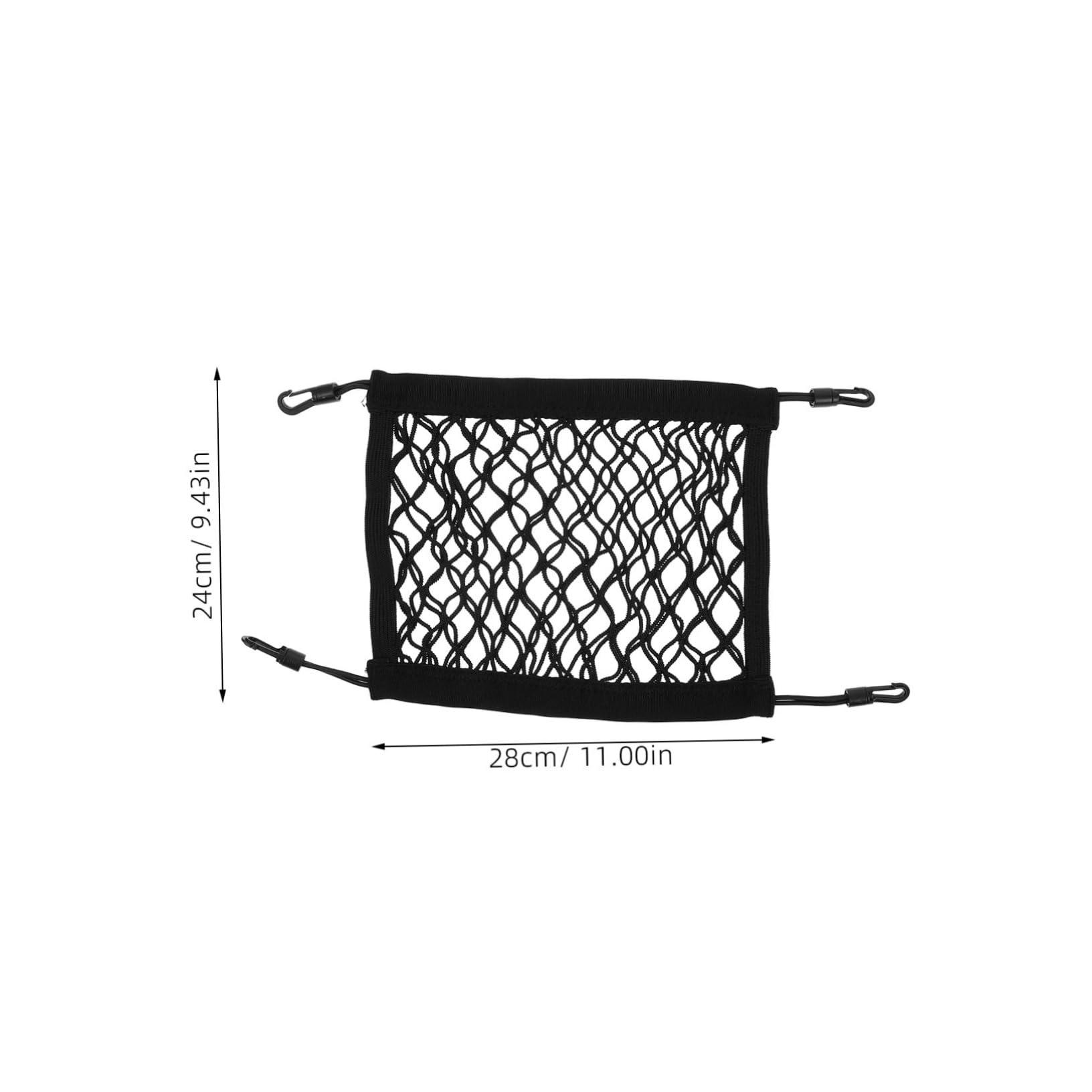 POPETPOP Elastic Mesh Deck Bag for Paddleboard Kayak Surfboard Compact Storage Pouch with Drink Cup for Outdoor