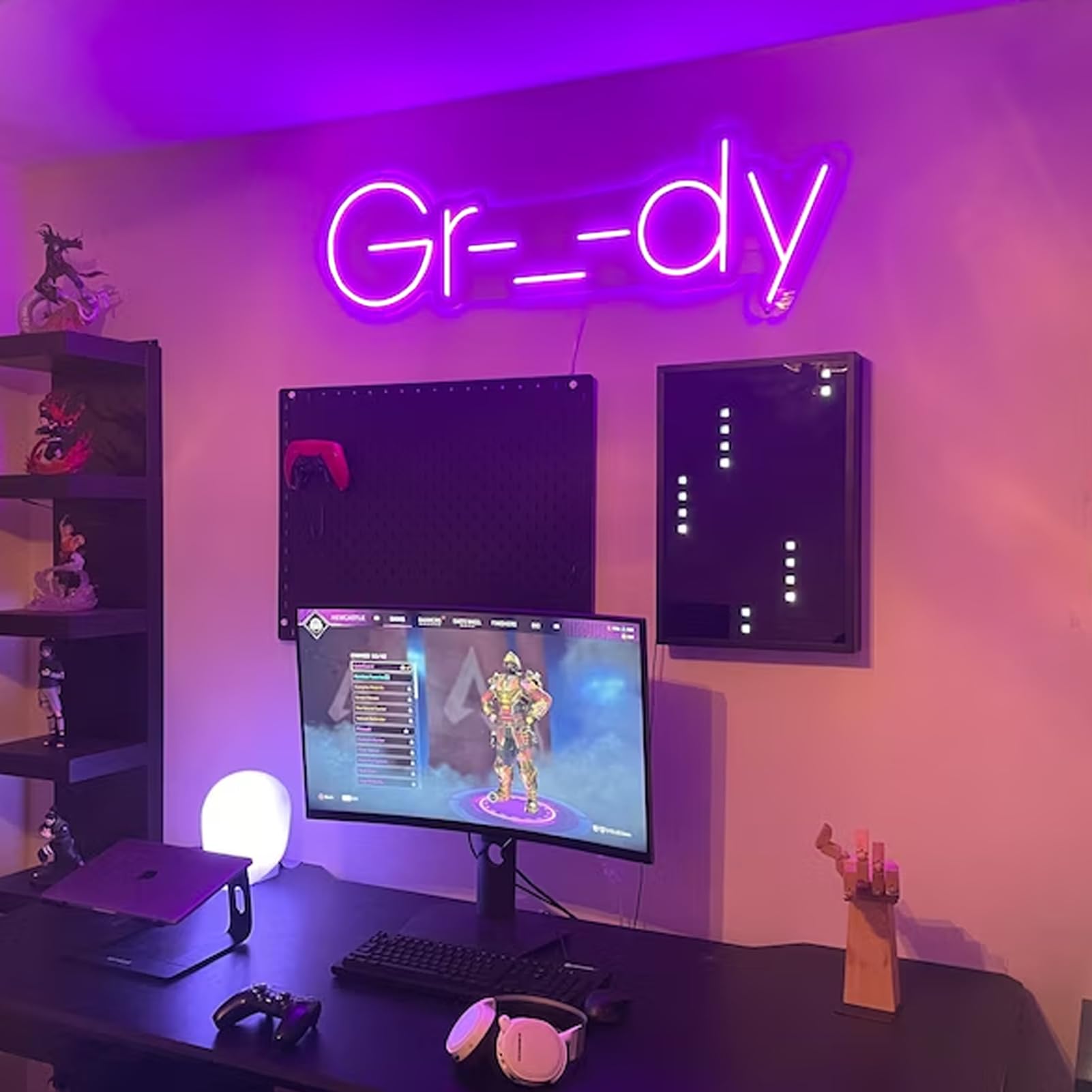 Enseigne Lumineuse Neon Personnalisable, Professionnel Personnalisé LED Lettres Prenom RGB Neon Signe pour Décoration Chambre Murale, Mariage Fête d'anniversaire Bar Boutique Logo-(40-150cm)