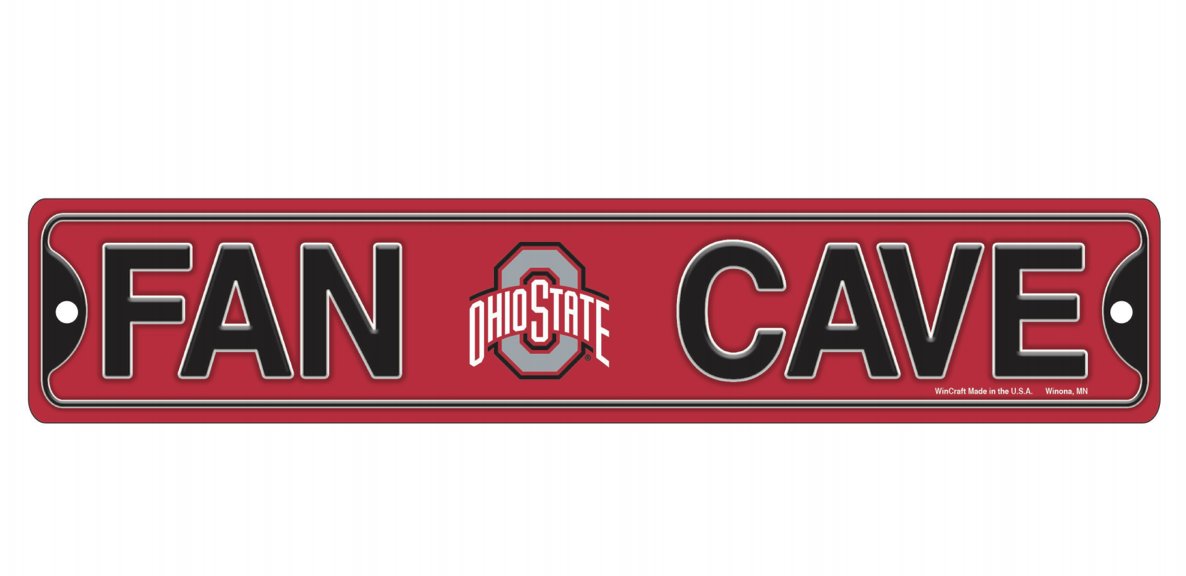 Ohio State Buckeyes Fan Cave Sign 4