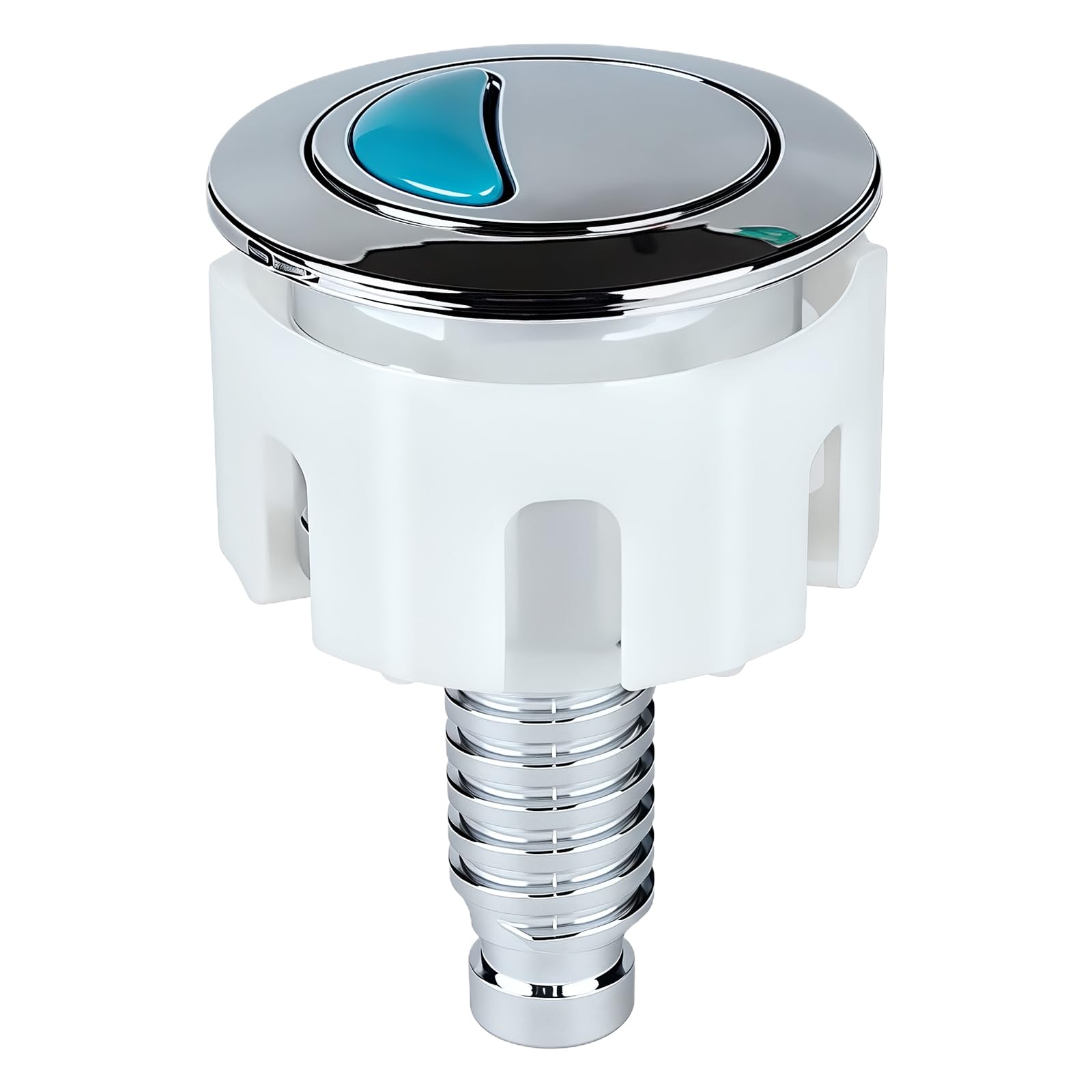 General Cable Operated Toilet Button Tool Easy Installation Not Shock ABS Flush Simple Installs for Bathroom Long Service Toilet