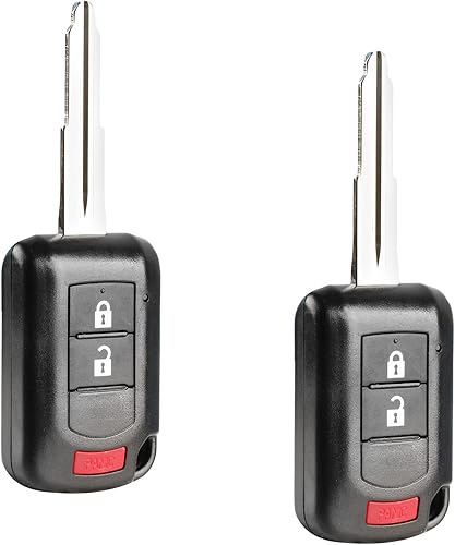 Miniatura 3 de Llavero remoto de Estados Unidos para Mitsubishi Lancer Outlander Sport 3btn OUCJ166N 6370B944