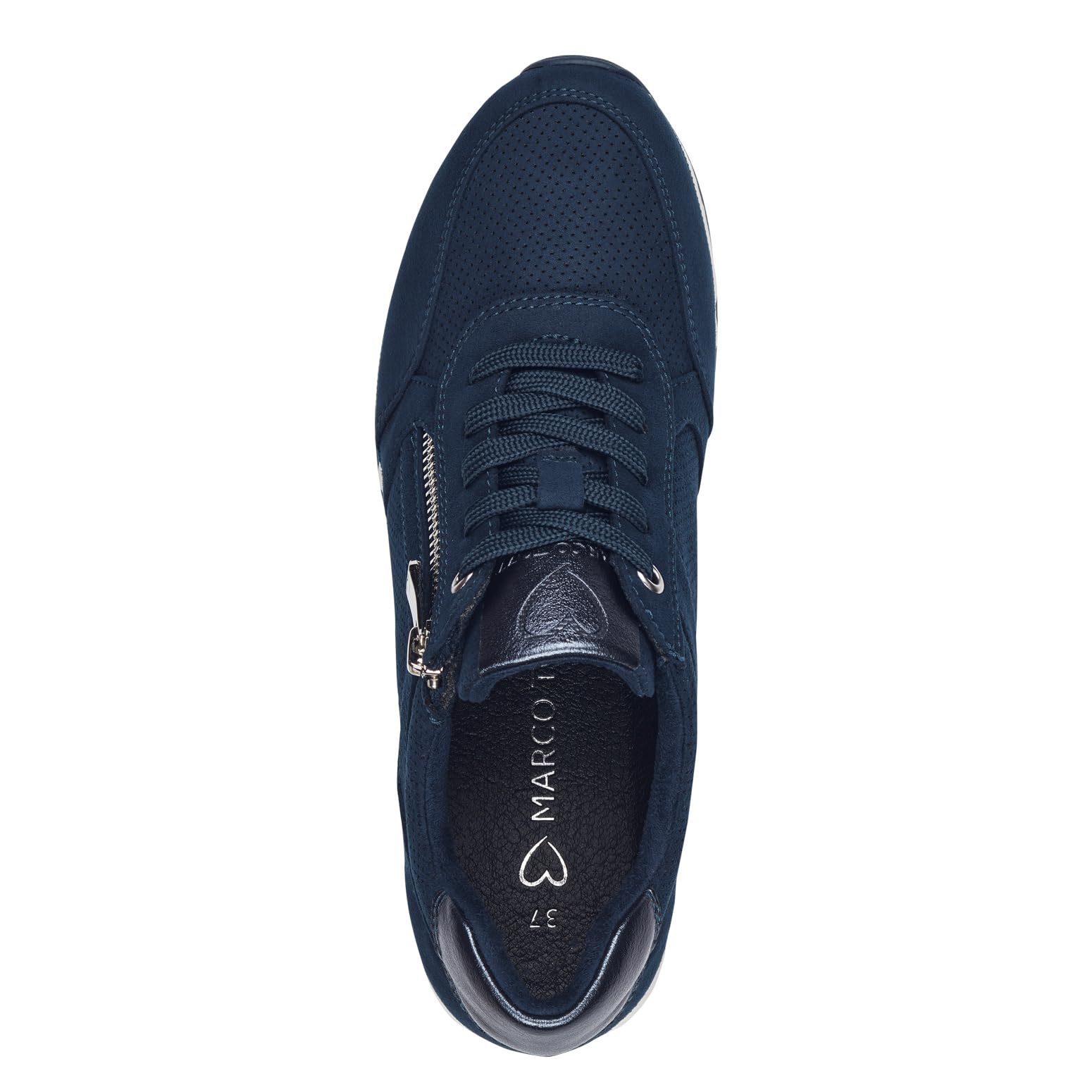 Marco Tozzi Baskets Femme Semelle intérieure Feel Me Amovible Douce Doublure Douce Vegan Moderne