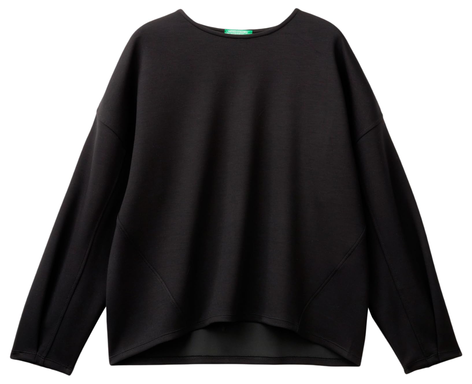United Colors of Benetton Jersey G/C, Black 100, XS