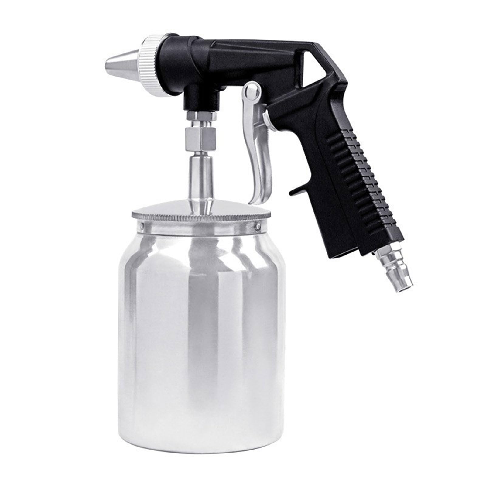Pistolet de sablage à air comprimé Pression de service 6,5-8 bar Consommation d'air 198 L/min, sableuse, pistolet de sablage convient pour le polissage, le dérouillage, le nettoyage des impuretés
