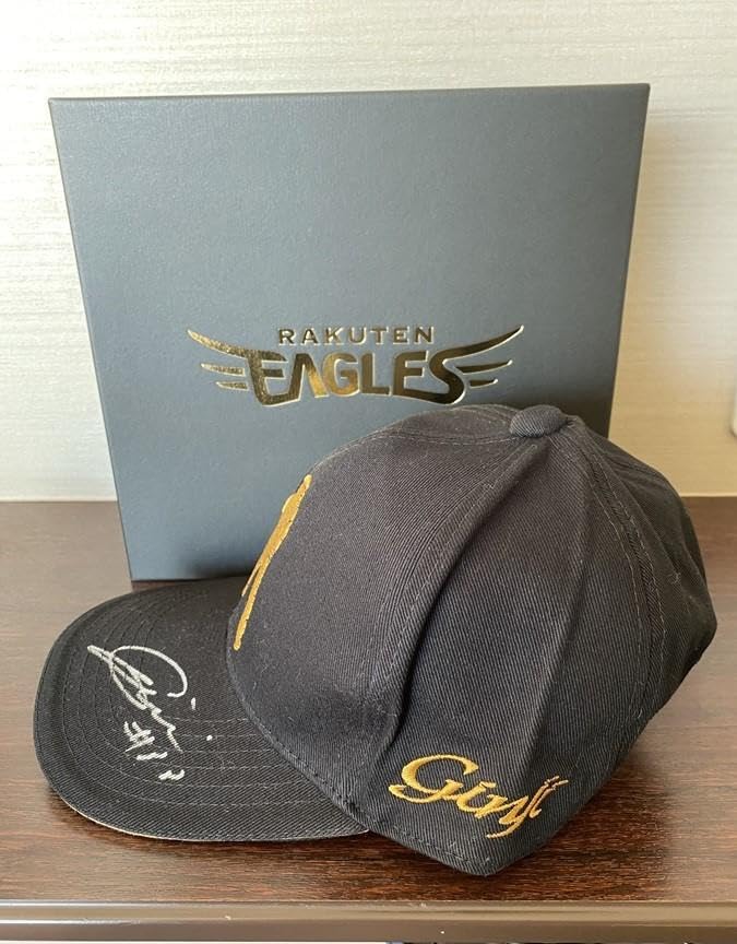 楽天　イーグルス　銀次選手　#33　NPB 実使用　直筆サインキャップ 楽天 イーグルス 銀次選手 #33 NPB 実使用 直筆サインキャップ 【公式