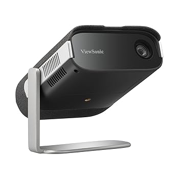VViewSonic M1X Smart LED Portable Projector with Harman Kardon Speakers, Black