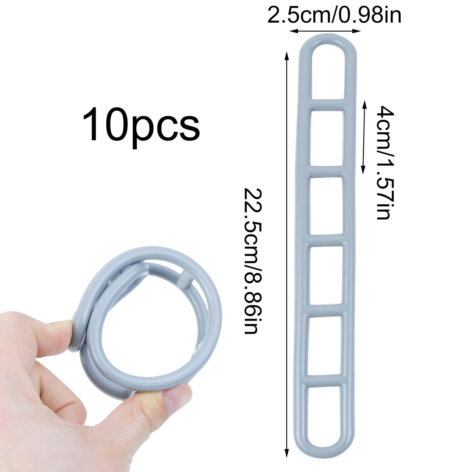 10 Pack Caravan Awning Ladders, Wind Awning Tension Straps Awning