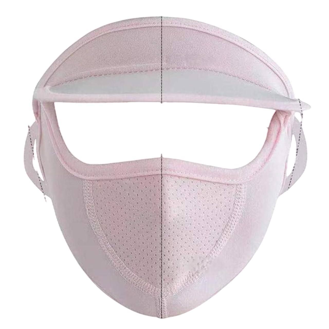 gothido Summer Protection Women Cap Mask for Outdoor Cycling Uv Sun Protection Block Face Cover Scarf with Cap Foldable Innovative Scarf Mask | Multicolour-picture-43