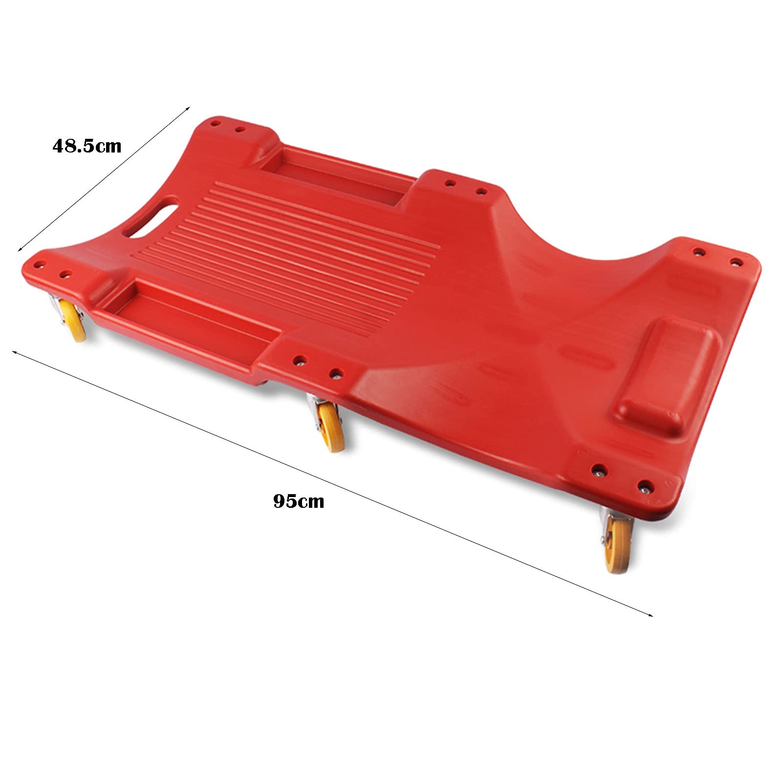 ARCH Reparación De Camilla Mecanico, Taller Mecanico con Almohada De Una Pieza, Ranura For Herramientas Y Mango Portátil, Enredadera De Bajo Perfil For Tienda De Hogar Y Reparación