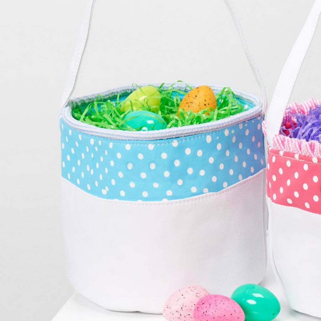 Dibsies Soft and Light Easter Basket (Unpersonalized Blue)