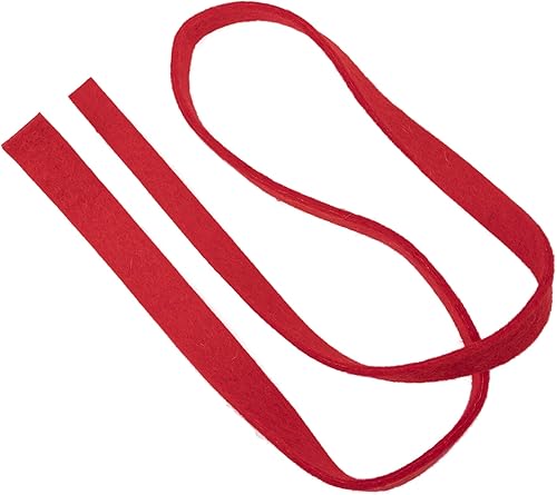 Miniatura 4 de 4pcs Piano Tuning Lana Fieltro Temperamento Tira Herramienta Profesional Sintonizador - Rojo