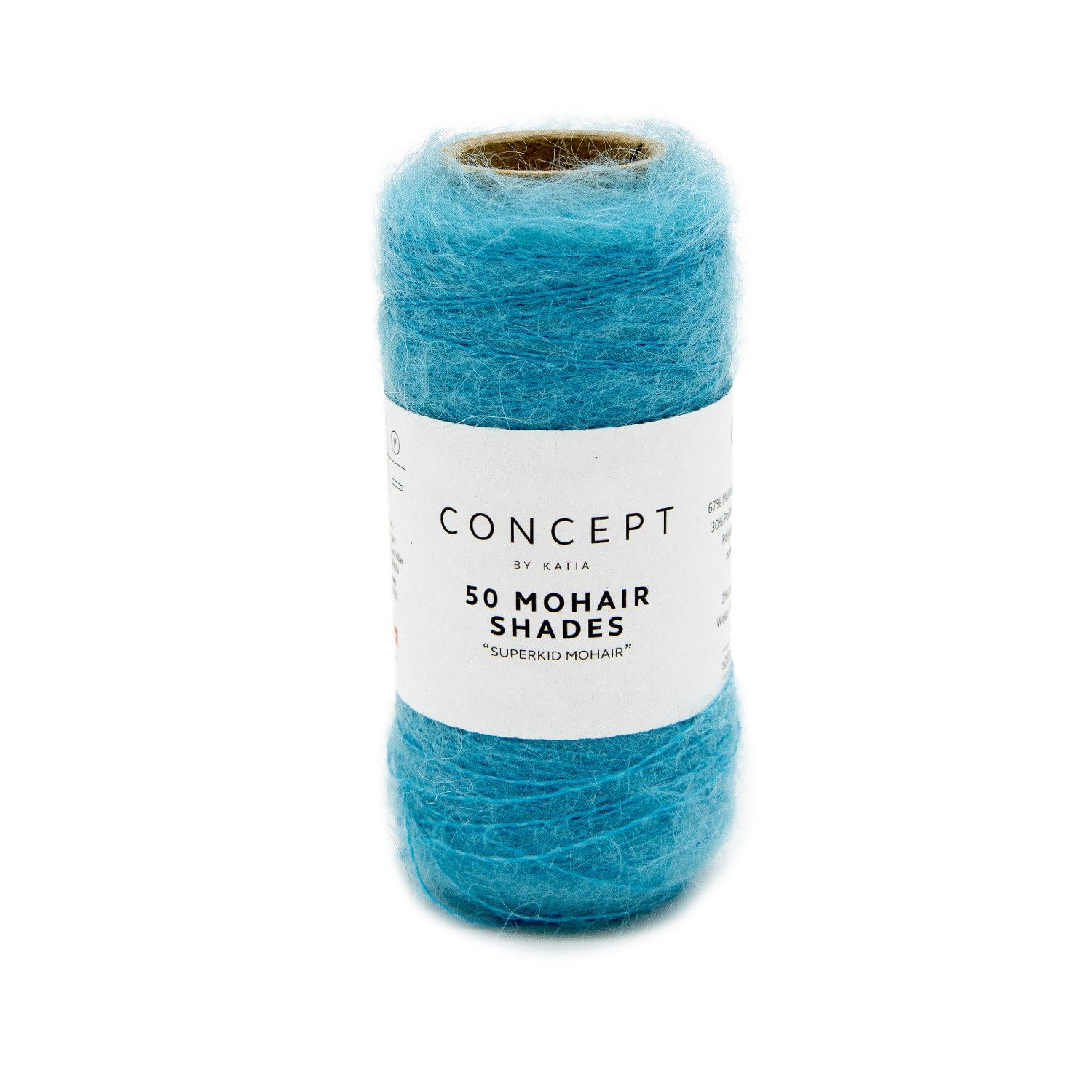 Concept Katia 20g SuperKid Mohair - Colour: 26 - Turquoise - A Premium Yarn in 50 Fantastic Colours