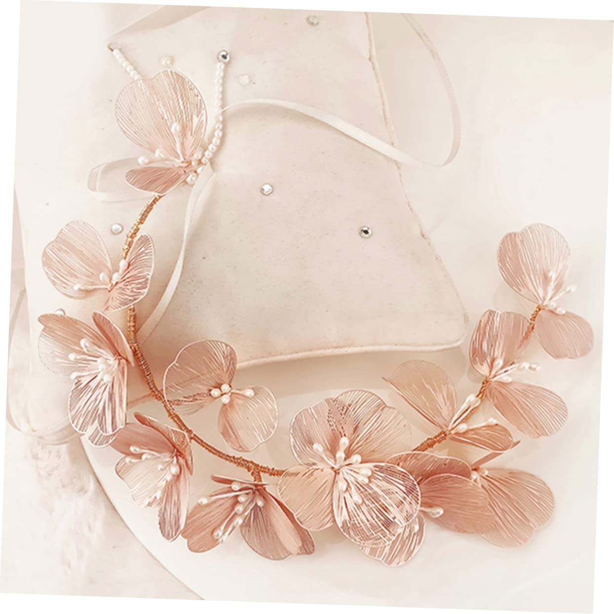 minkissy 3stücke Goldene Perlen Haarband Für Braut Handgemachtes Haaraccessoire Eleganter Kopfschmuck Für Hochzeiten Partys Und Besondere Anlässe Für Um Einen Zauberhaften Look Zu