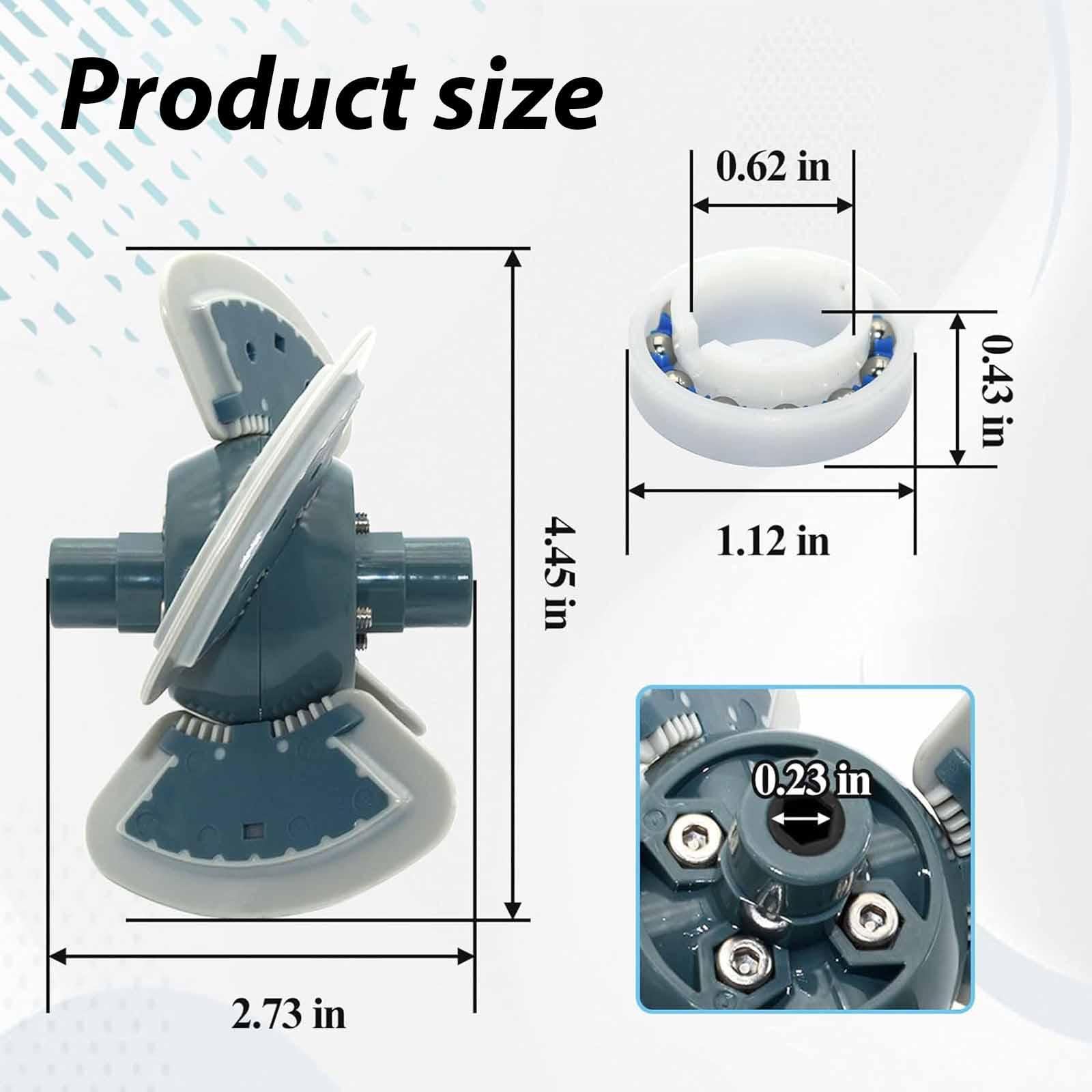 predolo Kit di Messa a Punto R0526100 Attrezzatura di Ricambio R0525100 Ventole Binari Alberi di Trasmissione Cuscinetti per Piscine Estate