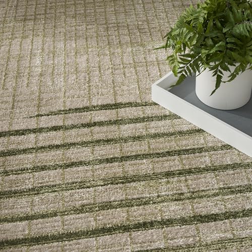 Tapete Decorativo Nourison 9' x 12' Ivory Olive miniatura 6