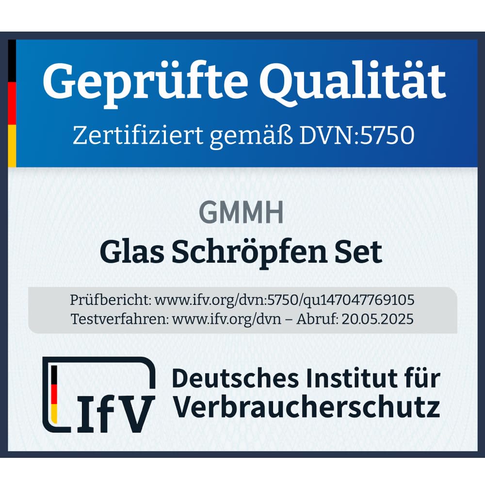 Schröpfgläser Set aus Glas, Cupping für Wellness, Vakuum Massage & kosmetische Anwendungen, Glas Schröpfset für Entspannung, Banki Schröpfen Schröpfmassage Schröpfkopf Glasschröpfen (24 Stück, 10 cm)