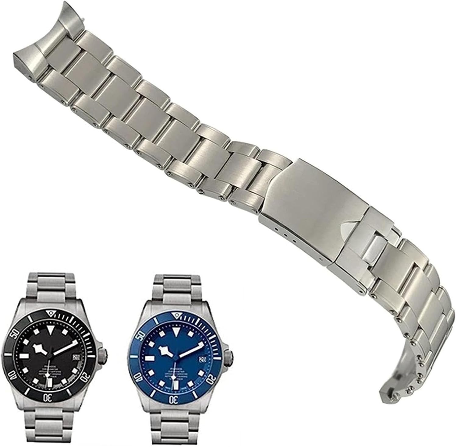 22mm 904L Solid Stainless Steel Watchband For Tudor Pelagos Series Male Bracelet Wristband Accessories