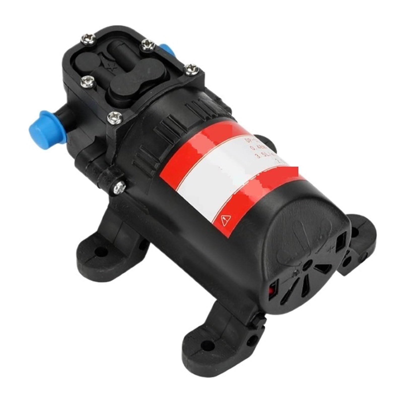 DP-521 12V 70PSI 3.5L/min Diafragma Rociador De Agua Micro Bomba Eléctrica Duradera Agrícola 12 V Alta Presión Coche Lavado Caudal Presión Satisfacen Necesidades(12V+Battery Adapter)