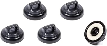 Mag Daddy 62411 Fastener Zip Daddy Black 5pk Round, 1 Pack