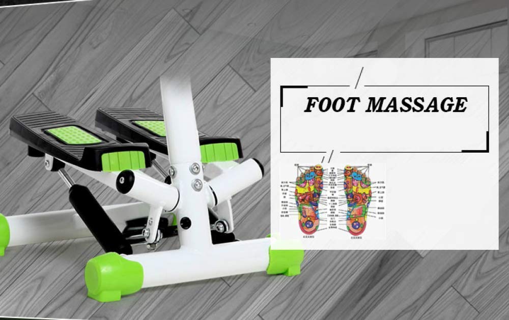 Stepper,Display Passo Passo con corrimano, Tapis roulant Multifunzione Attrezzo per Esercizi, Mini Tubo da Stufa per dimagrire, Attrezzatura per Il Fitness, Massaggio ai Piedi Muto Senza ins