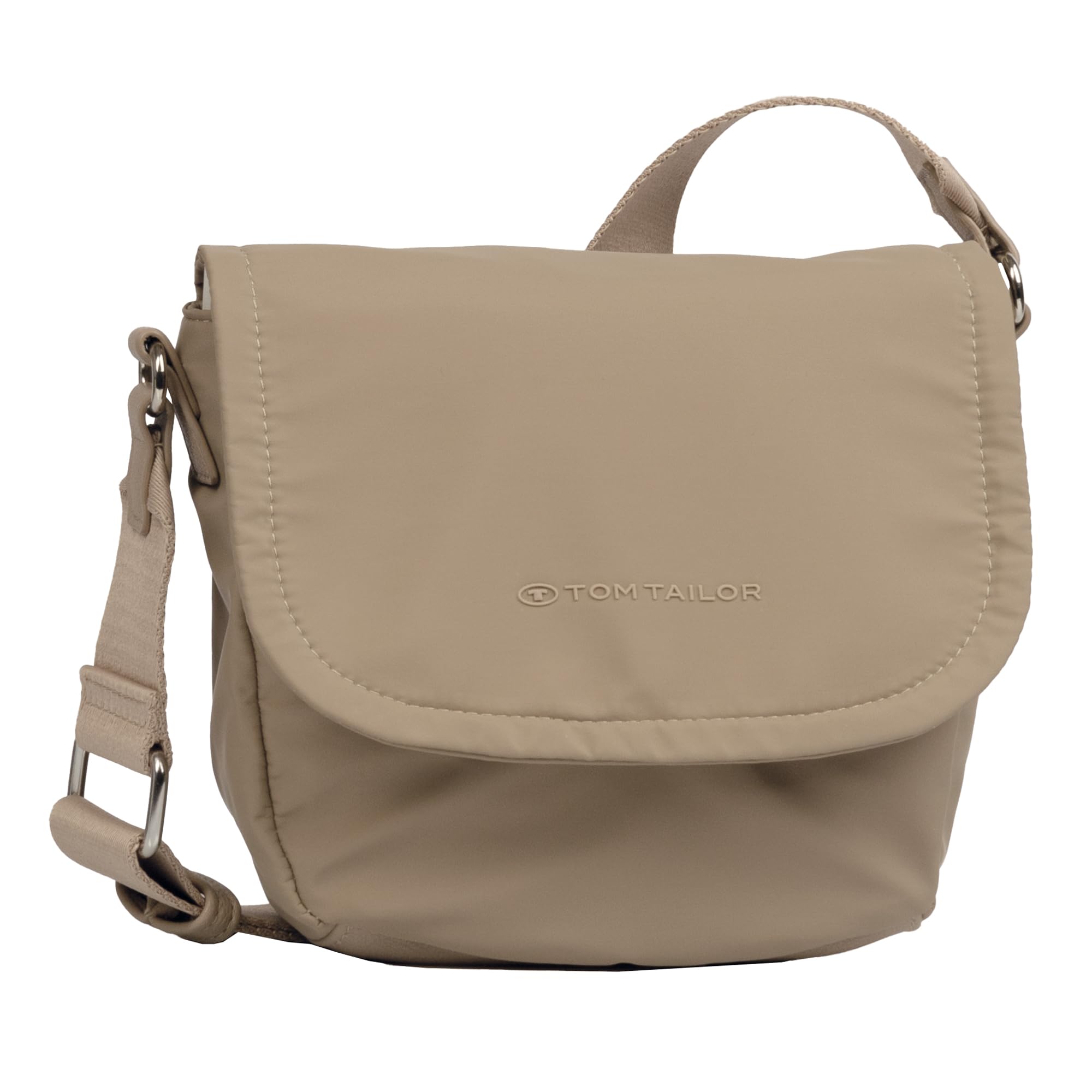 TOM TAILOR Women's Sansa Shoulder Bag Beige, beige, S
