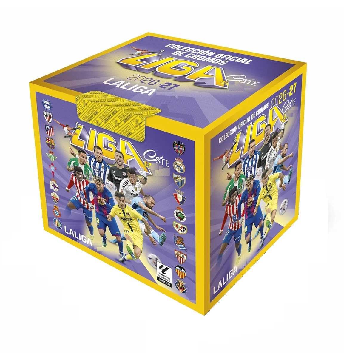 Caja con 50 sobres de LaLiga 26-27