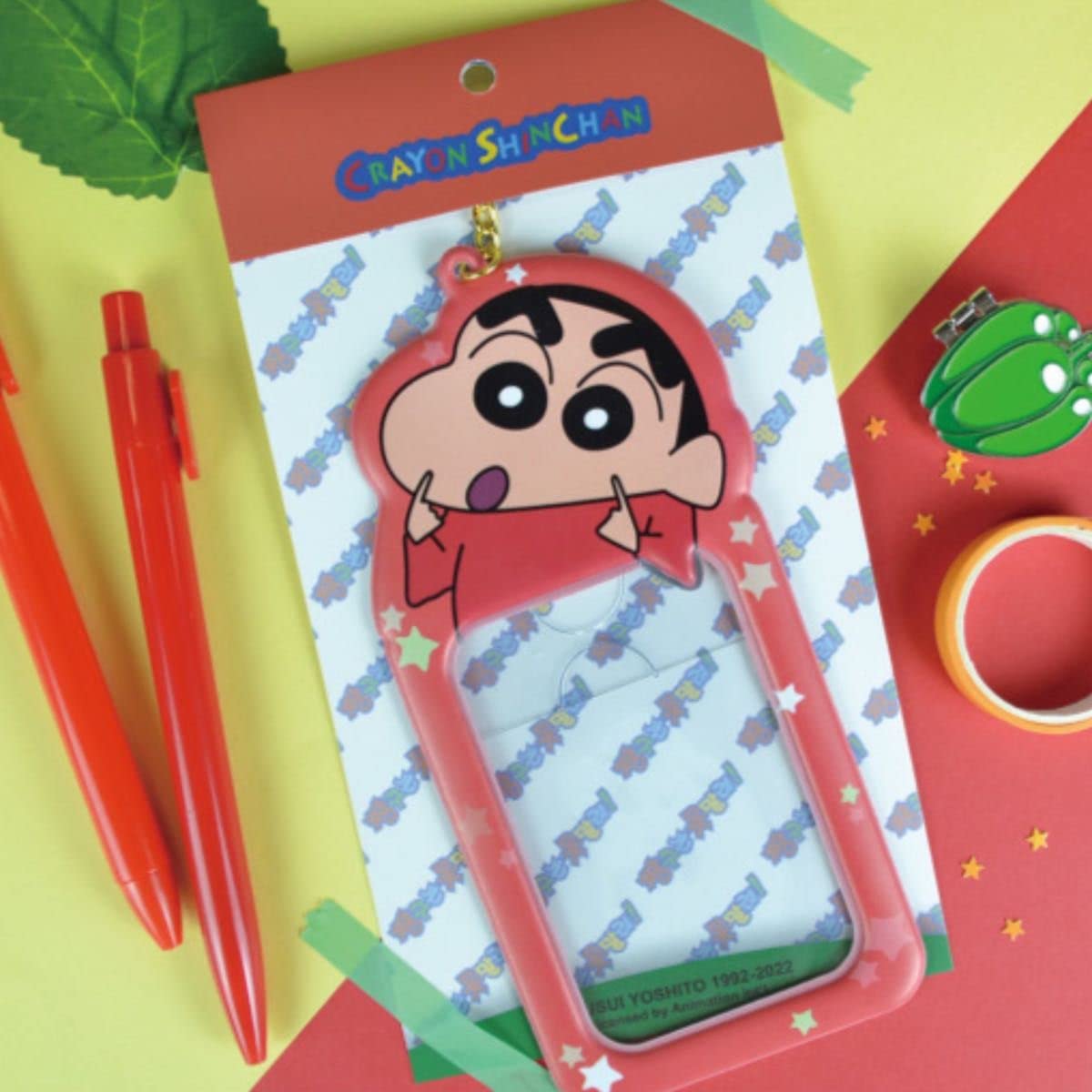 Amazon.co.jp: 韓国限定 トレカホルダー クレヨンしんちゃん ほっぺ
