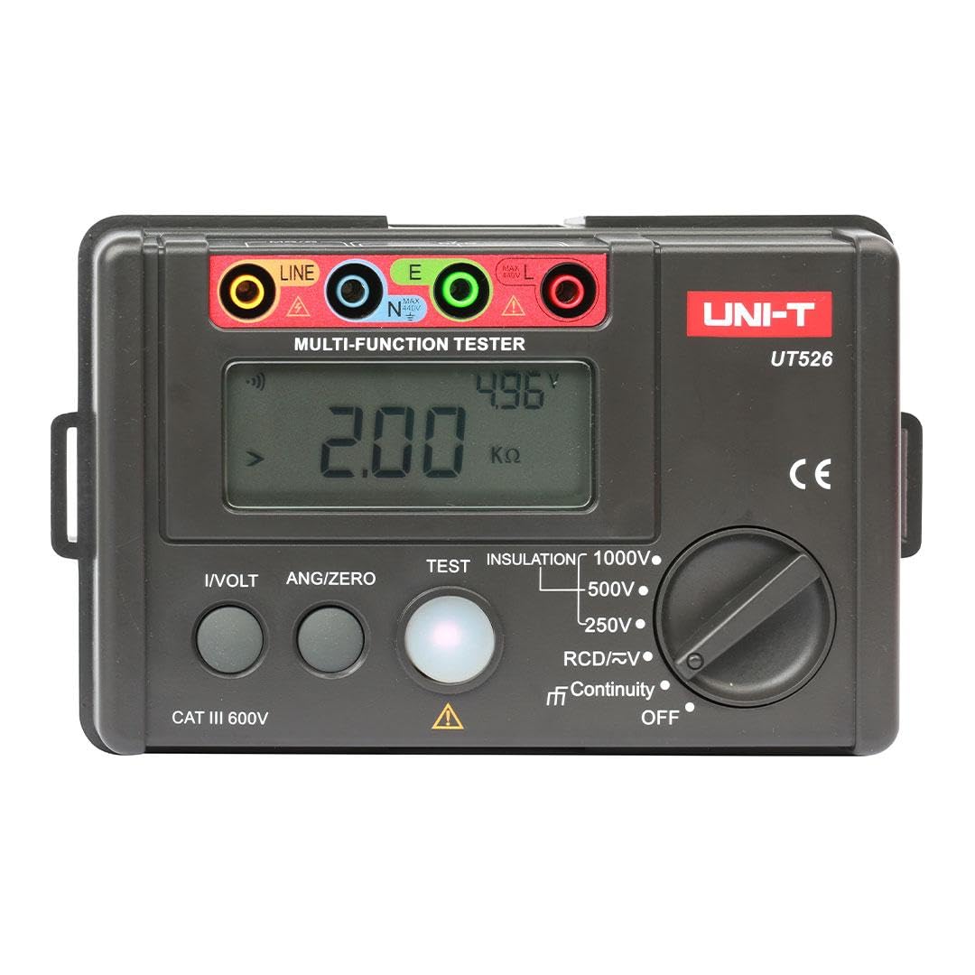 UNI-T UT526 Multifunction Electrical Meter 10000 Display Count Low Resistance Continuity