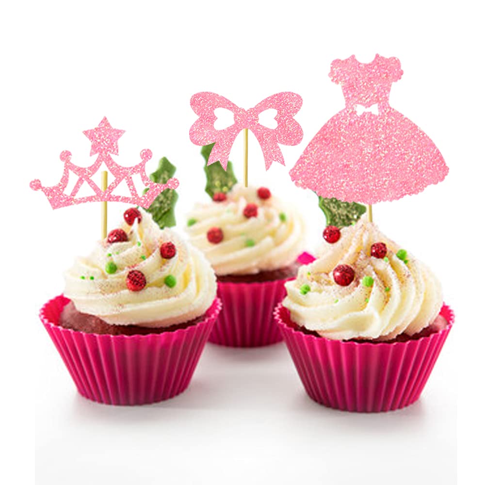 Buy 48 Pieces A Girl Cupcake Toppers Baby Shower Cake Cupcake Toppers